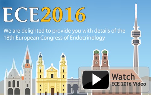 München European Congress of Endocrinology 2016. "Hormones, Metabolism and Cancer"